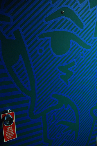 painters tape art